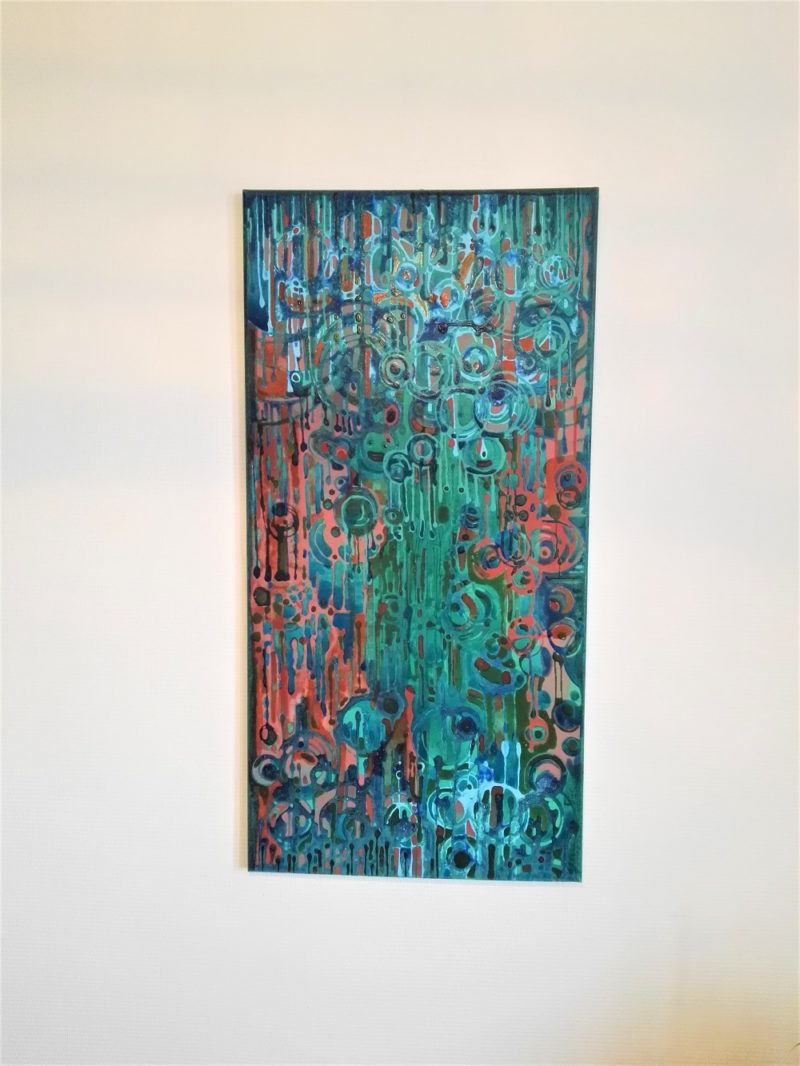 peinture acrylique semiramis