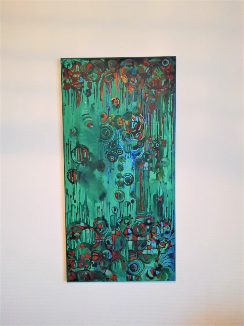 peinture acrylique semiramis