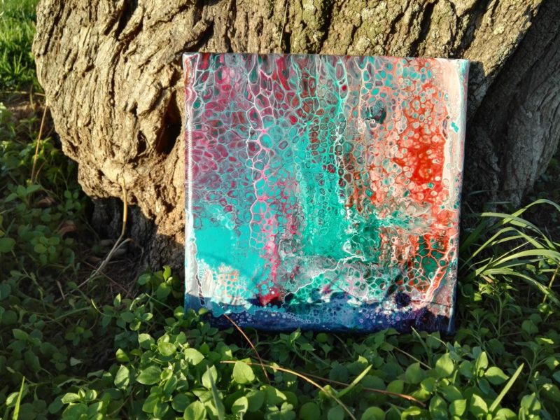 petit tableau acrylique