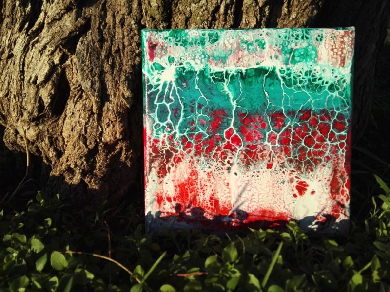 petit tableau acrylique