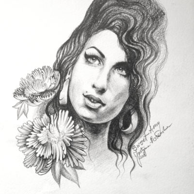 portrait Amy Winehouse