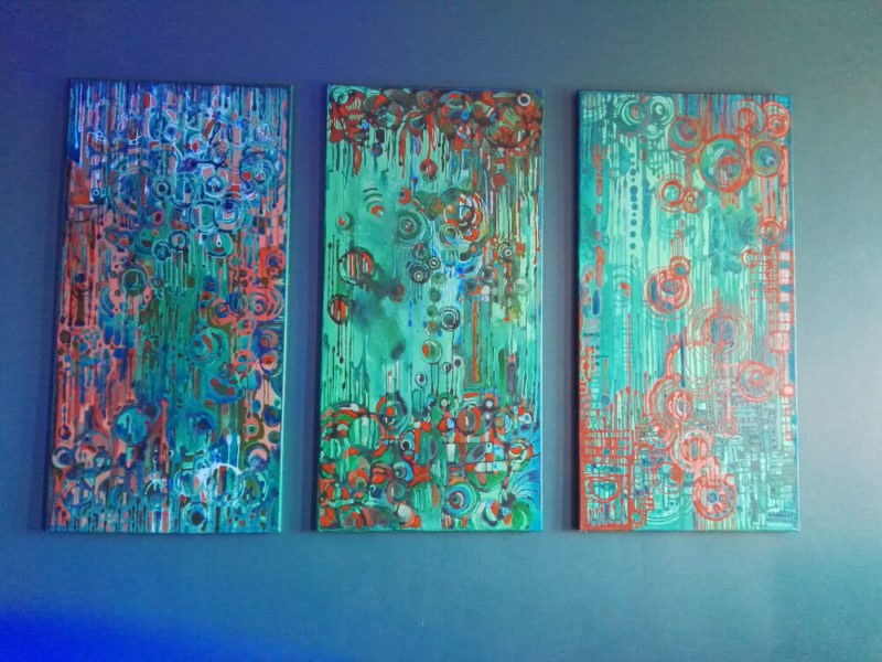 peinture abstraite acrylique semiramis (1)